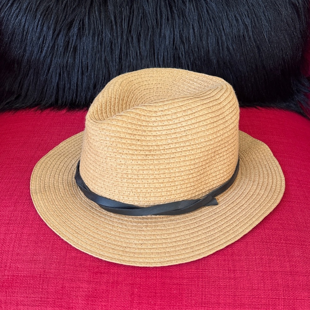 14th & Union Tan Fedora with Black Band